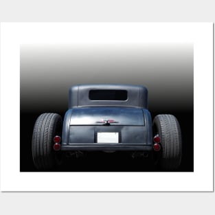 Classic Hot Rod Style Posters and Art